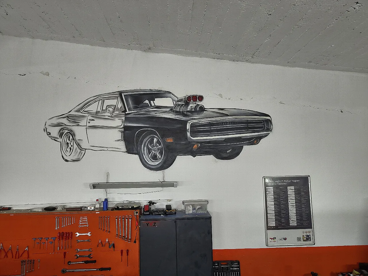 Dodge Charger R/T 1970 Graffiti