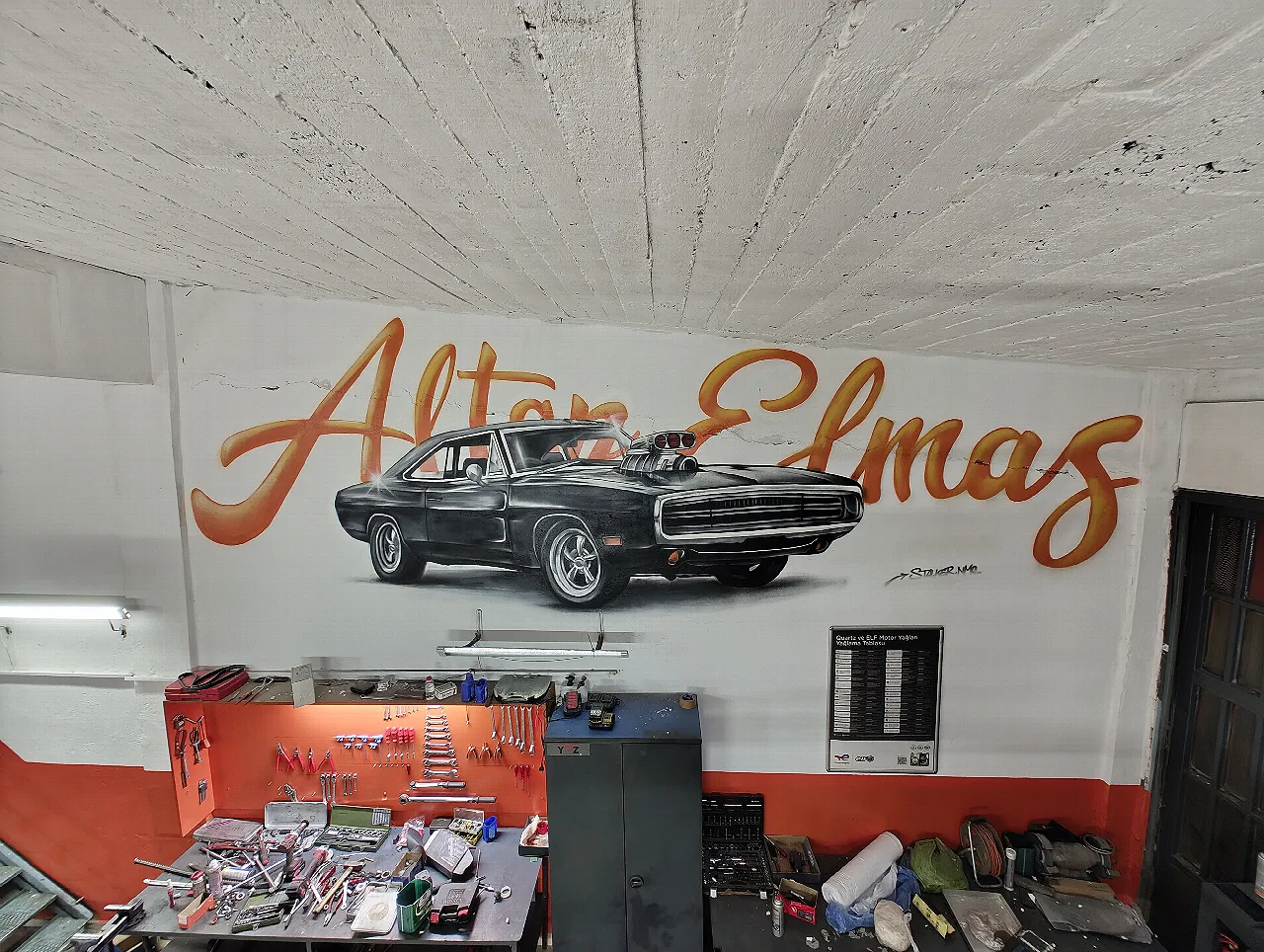 Dodge Charger R/T 1970 Graffiti
