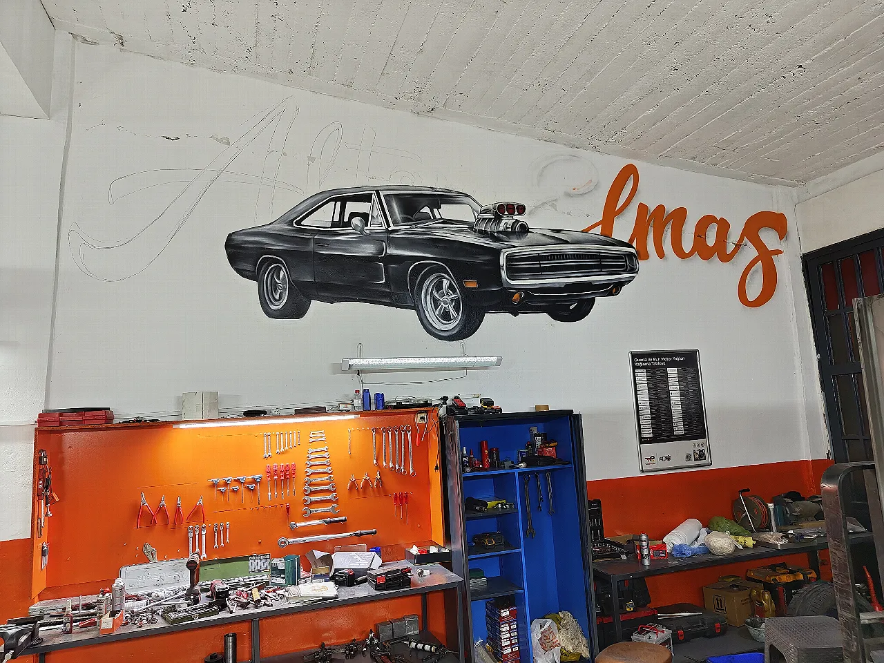 Dodge Charger R/T 1970 Graffiti