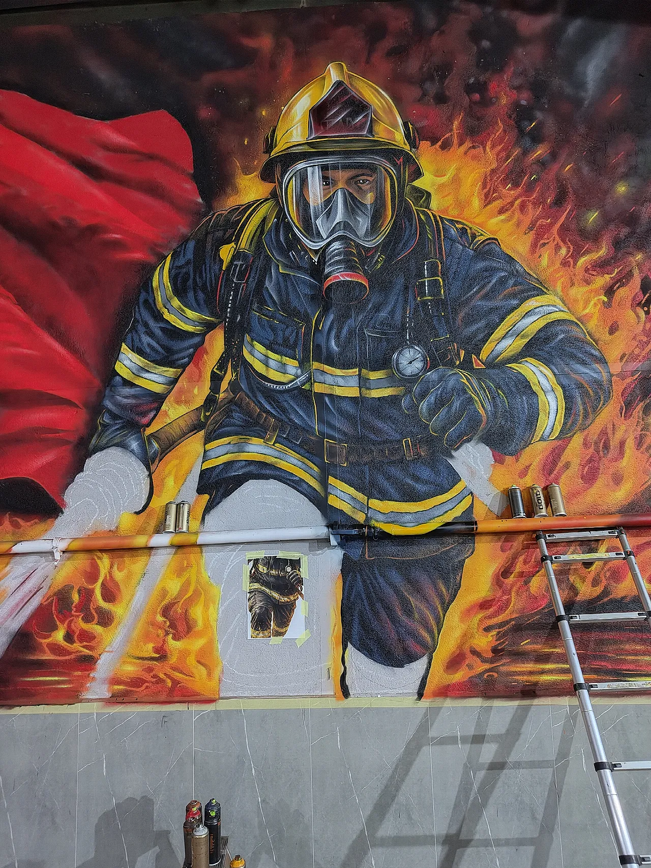 Bozüyük İtfaiye Graffiti