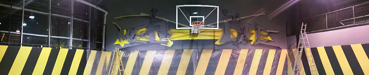 iç mekan graffiti yapım aşaması
